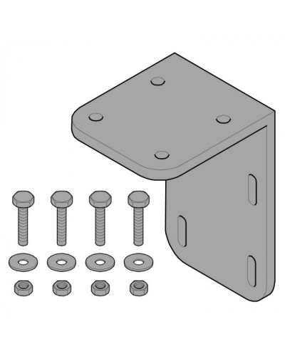 Кронштейн крепления к стене C003 C004 Came 119RICX011 в Абакане Запчасти для шлагбаумов и автоматики Pintop.ru