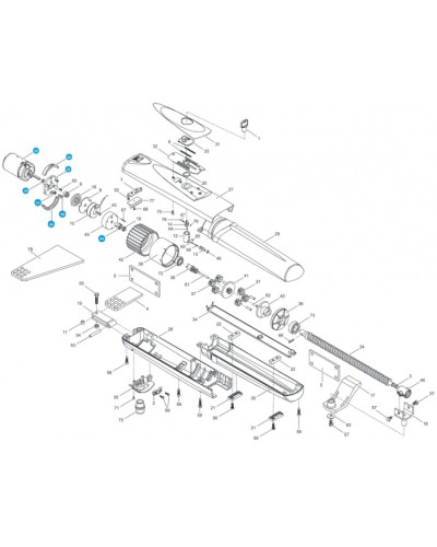ЭлектродвигательOPP001 Came 119RID421 в Абакане Запчасти для шлагбаумов и автоматики Pintop.ru