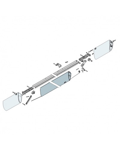 Механизм верхний профиля DF Came 119RIR226 в Абакане Запчасти для шлагбаумов и автоматики Pintop.ru