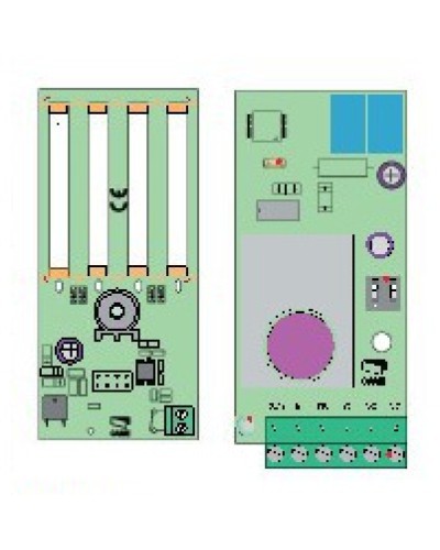 Плата RX DIW01 DBC01 Came 119RIR252 в Абакане Запчасти для шлагбаумов и автоматики Pintop.ru