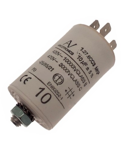 Конденсатор 10 мкФ с гибкими выводами для приводов CAME ATI CAME 119RIR295 в Абакане Запчасти для шлагбаумов и автоматики Pintop.ru