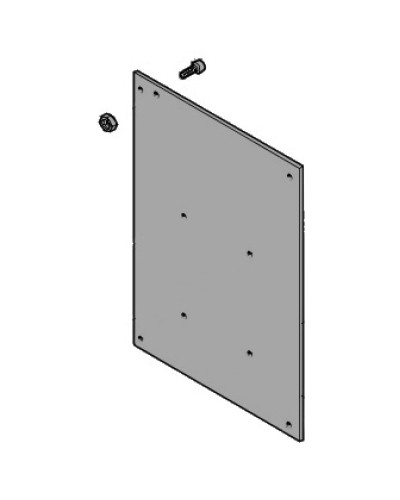 Пластина крепления блока управления BY-3500T Came 119RIY064 в Абакане Запчасти для шлагбаумов и автоматики Pintop.ru