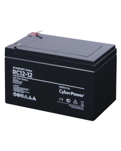 Аккумуляторная батарея CyberPower RC 12-12 в Абакане Электротехническое оборудование Pintop.ru