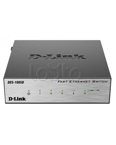 Коммутатор 5-портовый D-Link DES-1005D/O2B в Абакане Коммутаторы Pintop.ru
