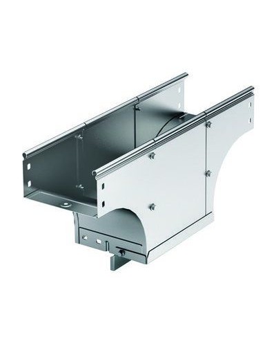 Ответвитель TDS T-образный вертикальный ун. осн.150 H100 горячеоцинкованный DKC 37173KHDZ в Абакане Аксессуары для лотков Pintop.ru