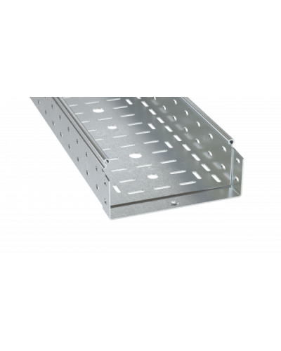 Лоток перфорированный 80х500х6000, 2,0 мм, горячеоцинкованный DKC SPH60850HDZ в Абакане Кабельные лотки Pintop.ru