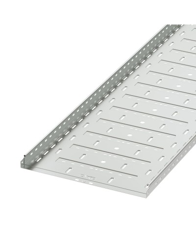 Лоток перфорированный 600х50 L3000, горячеоцинкованный DKC 35268HDZ в Абакане Кабельные лотки Pintop.ru
