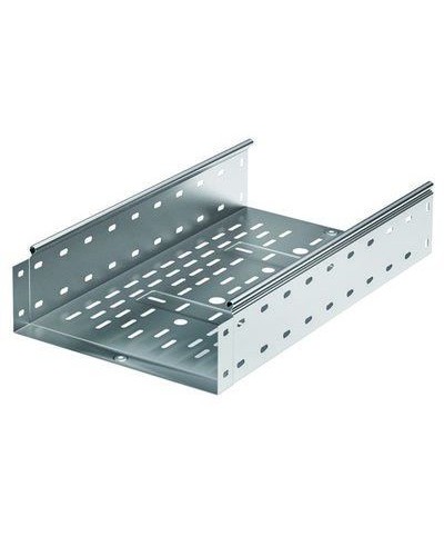 Лоток перфорированный 600х80 L 2000, горячеоцинкованный DKC 35318HDZ в Абакане Кабельные лотки Pintop.ru