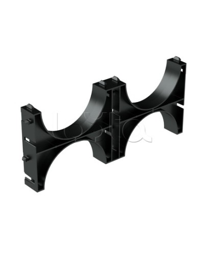 Держатель расстояния двойной (кластер) для двустенных труб д.160 мм DKC 025162 в Абакане Аксессуары для кабель-канала Pintop.ru