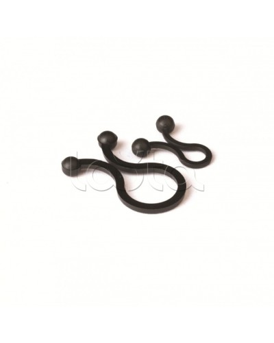 Замок, цвет - черный, д.17,8-20,3 DKC 21043116 в Абакане Крепежные изделия Pintop.ru