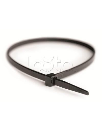 Хомут-стяжка нейлоновый, стандартный PL6.6 4.8х200 мм белый DKC 25215 (100 шт/уп) в Абакане Стяжки-хомуты Pintop.ru