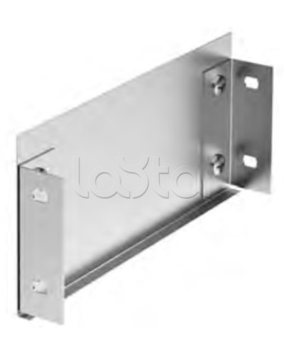 Заглушка сборная ТС 300х50, цинк-ламельная (аналог горячеоцинкованный) DKC 30196HDZL в Абакане Аксессуары для лотков Pintop.ru