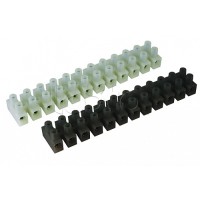 Клемник Полипропилен черный,12р,85°С,450V, 57A,10мм.кв. DKC 43412PL/R