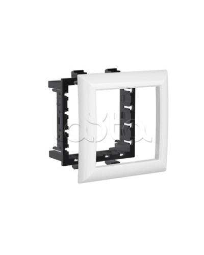 Рамка-суппорт Avanti белый для In-liner Front, 2 мод. DKC 4400912 в Абакане Аксессуары для лотков Pintop.ru