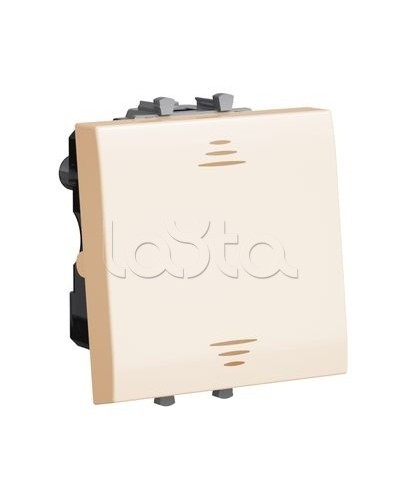 Переключатель Ванильная дымка, Avanti, 16A, 2 мод. DKC 4405112 в Абакане Аксессуары для стоек и шкафов Pintop.ru