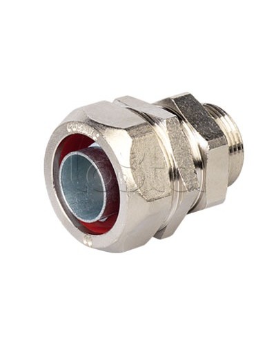 Муфта поворотная металлорукав-коробка DN 20,М25х1,5,наружная резьба DKC 6014-25G в Абакане Повороты, муфты, тройники Pintop.ru