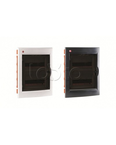 Щиток встраив.с двер.24мод.,IP41,бел., с клем.блок.2х87508 и замком DKC 81924 в Абакане Аксессуары для стоек и шкафов Pintop.ru