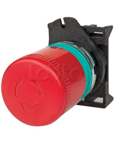 Кнопка аварийная грибовидная поворотная с индикацией д. 60 DKC ABHT1C6S в Абакане Аксессуары для стоек и шкафов Pintop.ru