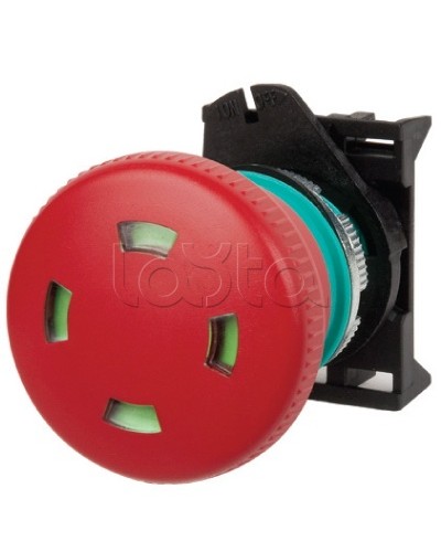 Кнопка аварийная грибовидная типа тяни-толкай с индикацией O 40 DKC ABHT1P4S в Абакане Аксессуары для стоек и шкафов Pintop.ru