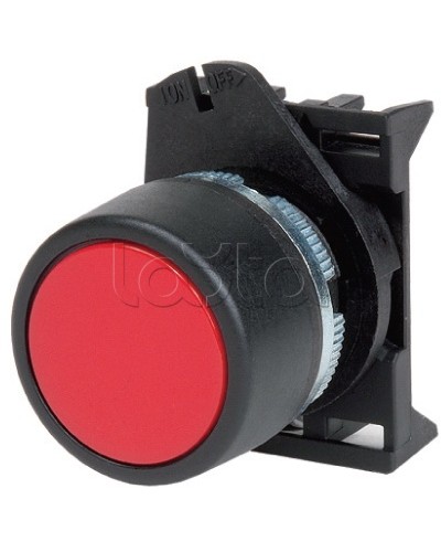 Кнопка плоская без фиксации, красная DKC ABHTR1 в Абакане Аксессуары для стоек и шкафов Pintop.ru