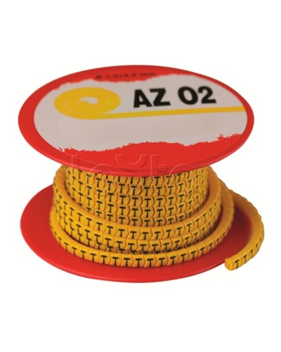 Колечко маркировочное E, 4-8мм. черное на желтом DKC AZS4EEBY в Абакане Крепежные изделия Pintop.ru