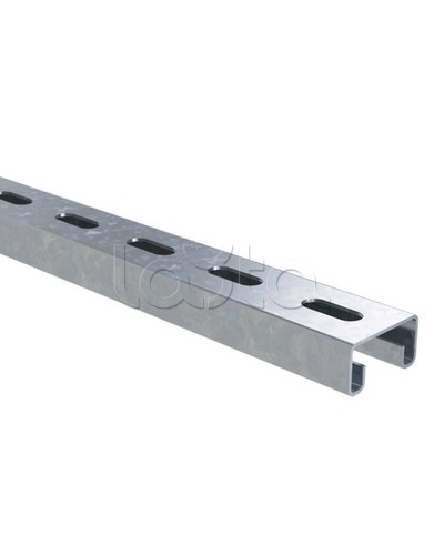 Профиль С-образный 41х41, L1800, толщ.2,5 мм, горячеоцинкованный DKC BPM4118HDZ в Абакане Аксессуары для лотков Pintop.ru