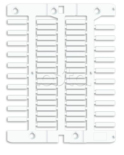 Маркировка для провода, жесткая, для трубочек. 4х23мм. Белая DKC NUT23 в Абакане Крепежные изделия Pintop.ru