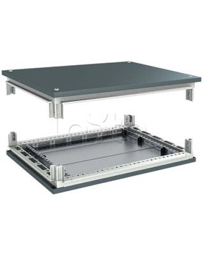 Комплект крыша и основание для шкафов CQE 800x800 мм DKC R5KTB88 в Абакане Полки для шкафов и стоек Pintop.ru