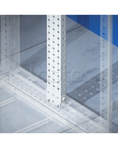 Рейки вертикальные, широкая, для шкафов CQE В=1800мм, 1 упаковка - 2шт. DKC R5PDV18 в Абакане Аксессуары для стоек и шкафов Pintop.ru