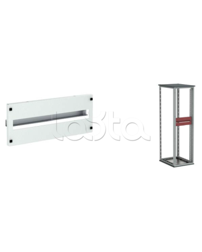 Панель секционная, для модулей, 48 (2x24) модулей, В=400мм, Ш=600мм DKC R5PI541 в Абакане Аксессуары для стоек и шкафов Pintop.ru