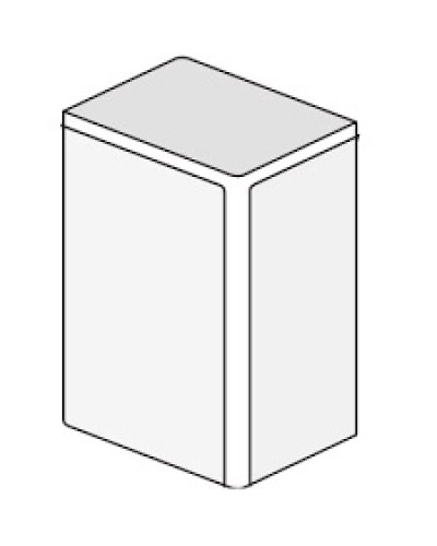 Заглушка коричневая DKC 00580B в Абакане Аксессуары для кабель-канала Pintop.ru