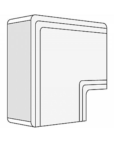 Угол плоский 100x80 NPAN DKC 01749 в Абакане Аксессуары для кабель-канала Pintop.ru