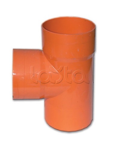 Тройник для двустенных труб, 90 град., полипропилен,д.200 мм DKC (020200) в Абакане Повороты, муфты, тройники Pintop.ru