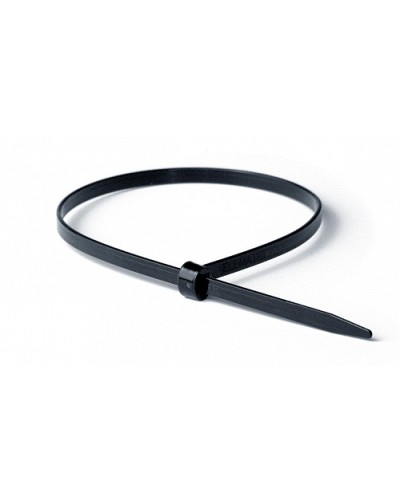 Хомут P6.6 с двойным замком, черный, 100x2,5 DKC 21303 в Абакане Стяжки-хомуты Pintop.ru