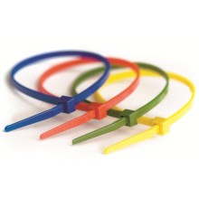 Хомут-стяжка нейлоновый, стандартный PL6.6 3.6х200 мм зеленый DKC 25214CV (100 шт/уп)