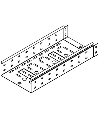 Лоток перфорированный 200х50 L3000 толщ.1 мм DKC (3526410) в Абакане Кабельные лотки Pintop.ru