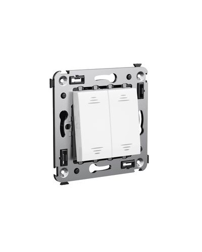 Диммер кнопочный в стену, Avanti, Белое облако DKC 4400343 в Абакане Аксессуары для стоек и шкафов Pintop.ru