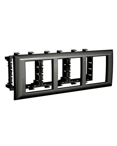 Рамка-суппорт Avanti черный для In-liner Front, 6 мод. DKC 4402916 в Абакане Аксессуары для лотков Pintop.ru