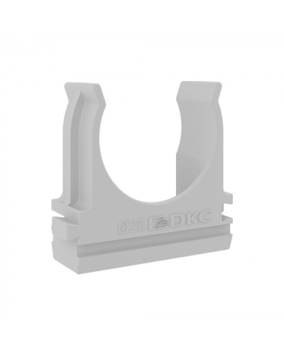 Держатель с защелкой, д.25мм DKC (51025R) в Абакане Держатели, клипсы, скобы Pintop.ru