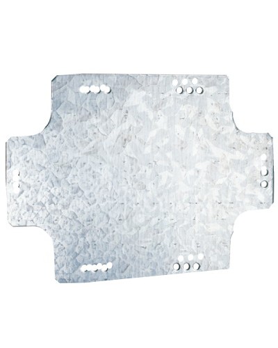 Монтажная пластина 380х300 из оцинкованной стали (штучно) DKC (59609) в Абакане Аксессуары для лотков Pintop.ru