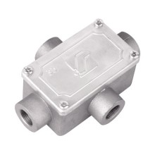 Коробка ответвительная алюминиевая, 4 ввода, М20х1,5 ,IP55, 118х83х42мм 6430-20