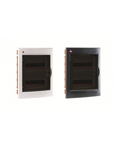 Щиток встраиваемый 24 мод.,IP 41 , черный DKC 82524 в Абакане Аксессуары для стоек и шкафов Pintop.ru