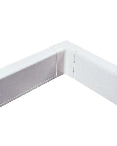 Угол внутренний для плинтусного короба 100х40 мм белый DKC AIR10042 в Абакане Аксессуары для кабель-канала Pintop.ru