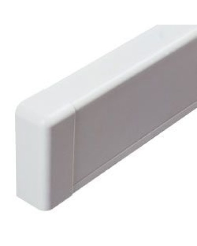 Заглушка для плинтусного короба 100х40 мм белый DKC AIR10045 в Абакане Аксессуары для стоек и шкафов Pintop.ru