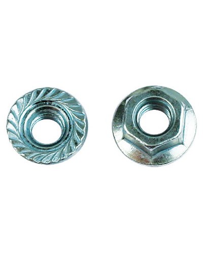 Гайка с насечкой, препятствующей откручиванию М6 DKC CM100600 в Абакане Крепеж Pintop.ru