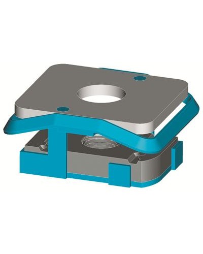 Гайка М8, монтажная, для крепления монтажных аксессуаров, оцинкованная сталь DKC (CM340800) в Абакане Аксессуары для лотков Pintop.ru