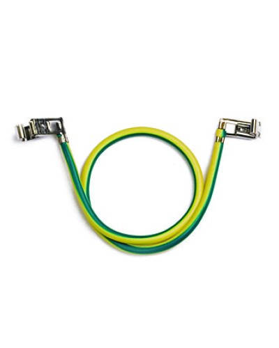 Провод заземления с клеммами для соединения основания и крышки короба, 300 мм DKC (E0001BC) в Абакане Аксессуары для кабель-канала Pintop.ru