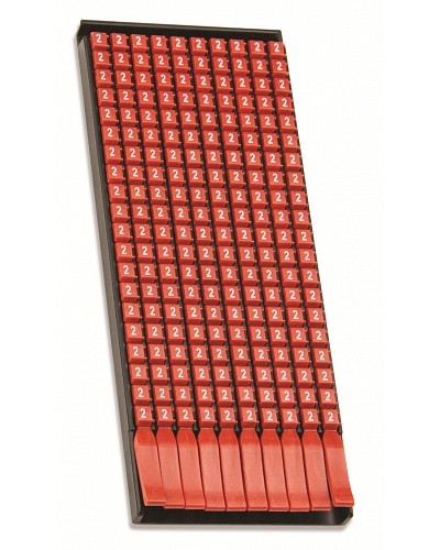 Маркер для кабеля сечением 4-6мм символ „1” DKC MKF1S3 в Абакане Крепежные изделия Pintop.ru