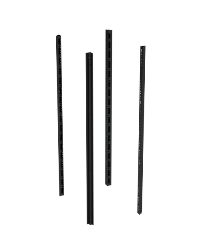 Стойки вертикальные для 19 IT-CQE, В=2000мм, 4шт, RAL9005 DKC (R5KMN20B) в Абакане Аксессуары для стоек и шкафов Pintop.ru