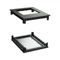 Крыша с фланцем и основание для 19" IT-CQE 800x800, RAL9005 DKC (R5RKTB88FITB)